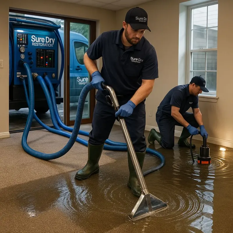 Water Extraction and Removal process in New California, OH